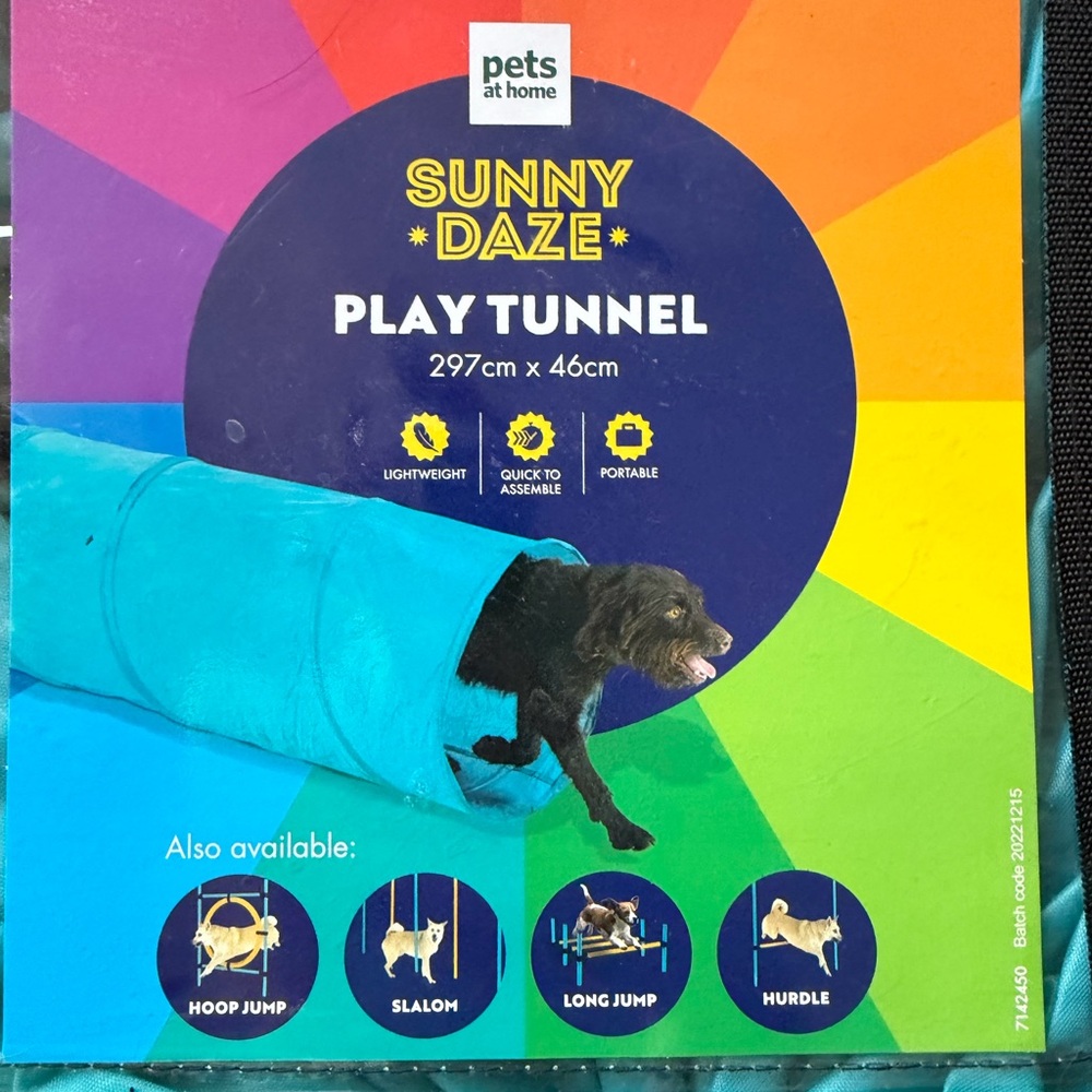 Pet Tunnel for agility training